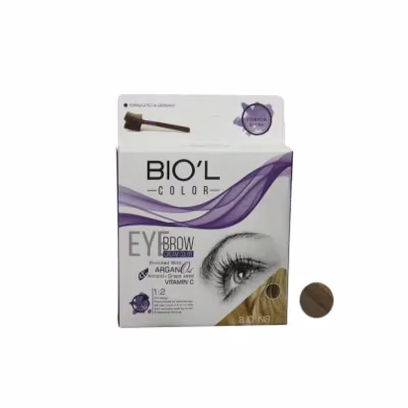 کیت رنگ ابرو بیول کد 8.0 حجم 15 میلی لیتر رنگ بلوند روشن