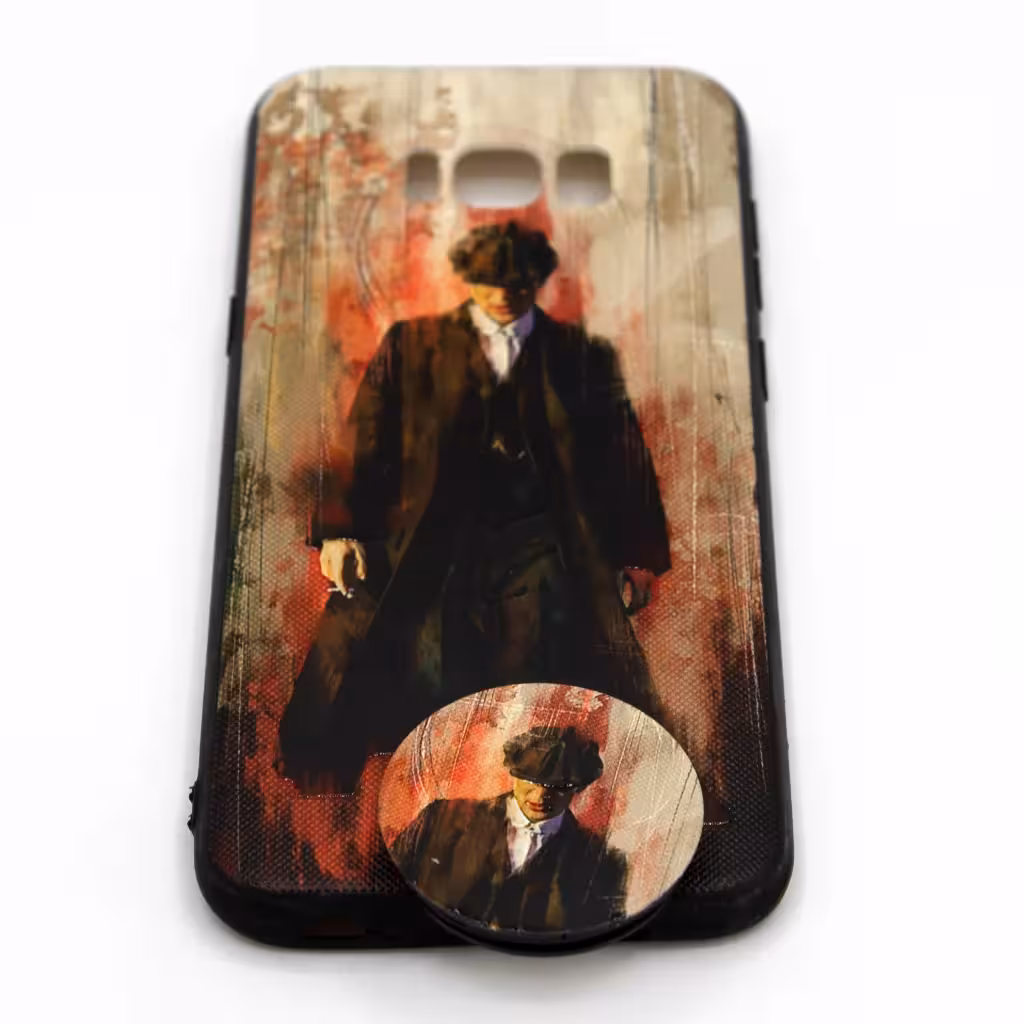 قاب کاور طرحدار پسرانه پاپ سوکت دار Galaxy s8 plus | موبایل کلاسیک