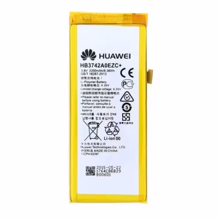 باتری هوآوی HUAWEI Ascend G620 اصل | ظرفیت 2000mAh - HB3742A0EBC