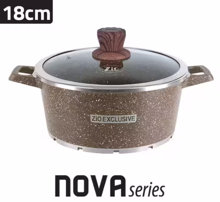 قابلمه گرد گرانیتی مدل 8401 سایز 18 زیو / ZIO NOVA ZCS-8401-18
