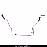 لوله کولر پراید مدل پاناسونیک فاز 1 قدیم مهره 19 بدون جای شمع (کد P7) برند والافن