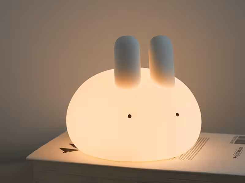 چراغ خواب فانتزی رومیزی قابل شارژ OSC BUNNY NIGHT LAMP H-L-26
