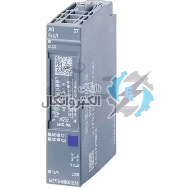 ماژول خروجی آنالوگ 4 کاناله ET200 SP زیمنس 6ES7135-6HD00-0BA1