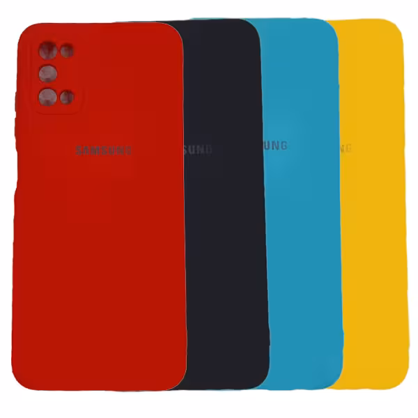 قاب سیلیکونی محافظ لنزدار سامسونگ مدل Samsung Silicone Cover for A03s