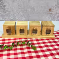 ست ادویه چوبی رابر