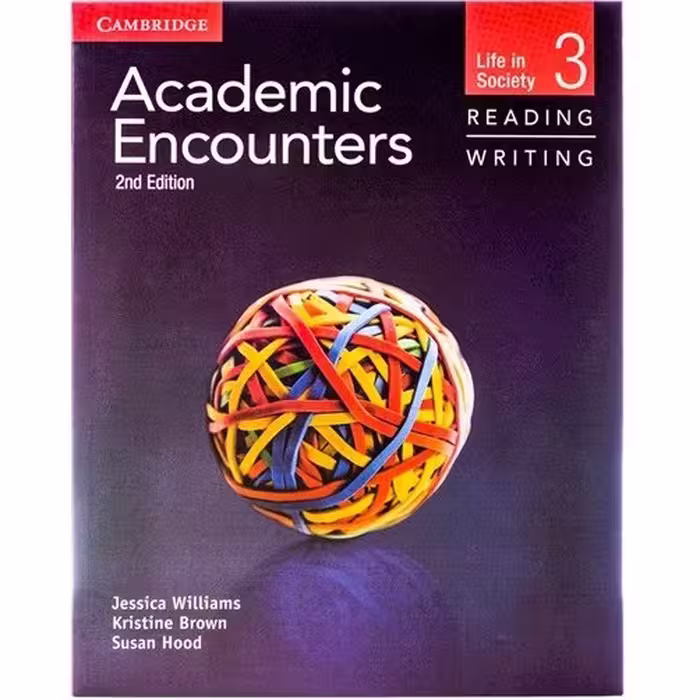 کتاب Academic Encounters 3 Reading and Writing (2nd) رحلی بزرگ چاپ رنگی باکیفیت عالی