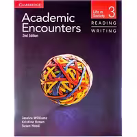 کتاب Academic Encounters 3 Reading and Writing (2nd) رحلی بزرگ چاپ رنگی باکیفیت عالی