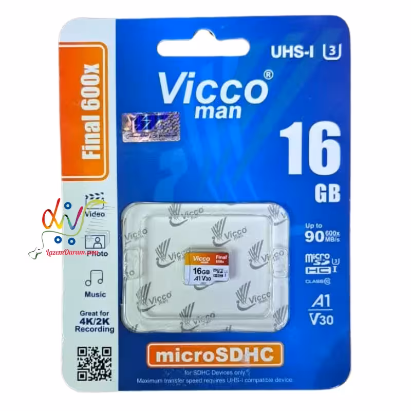 رم ویکو 16 گیگ-Final 600x-A1V30-UHS-I