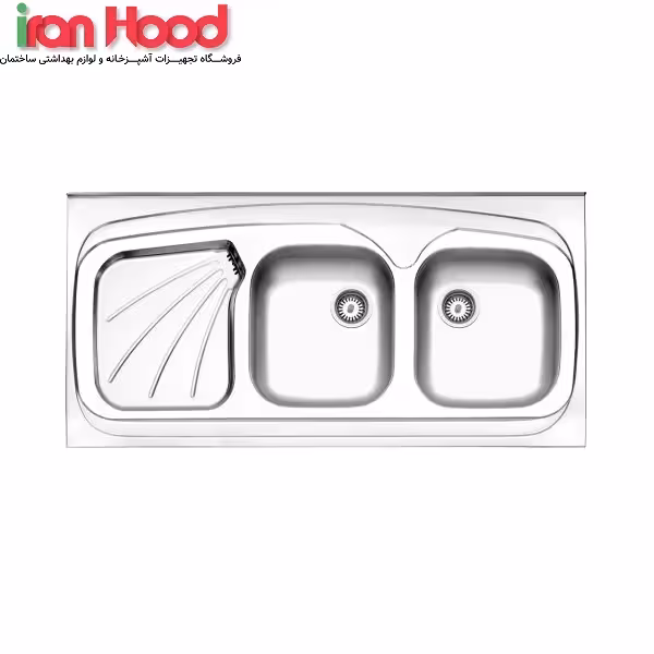 سینک استیل البرز مدل 270 روکار