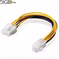 تبدیل برق 4 پین به 8 پین مادربورد