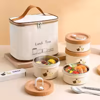 فلاسک غذا کودک 600 میل طرح Cutey Bear