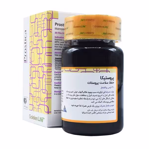 قرص پروستیکا گلدن لایف بسته 30 عددی