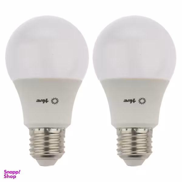 لامپ ال ای دی 9 وات باوند مدل A60-3 پایه E27 بسته 2 عددی