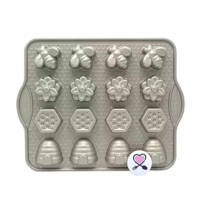 قالب شیرینی کوچک طرح زنبور Nordic Ware – مدل Busy Bee Bitelet