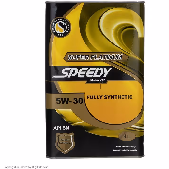 روغن موتور اسپیدی سوپر پلاتینیوم کد M6685