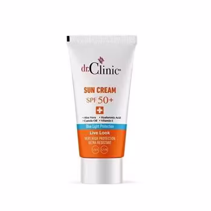 مشخصات، خرید و قیمت کرم ضد آفتاب دکتر کلینیک Dr. Clinic مدل Sun cream مناسب انواع پوست حجم 50 میل ⭐️ ویان مارکت