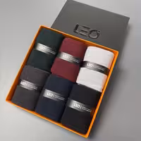 پک شش جفتی جوراب ساقدار زنانه لئو ساده 505 رنگی ساده