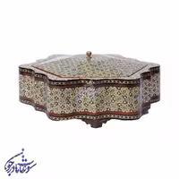 شکلات خوری دالبر دار خاتم 6 گوش
