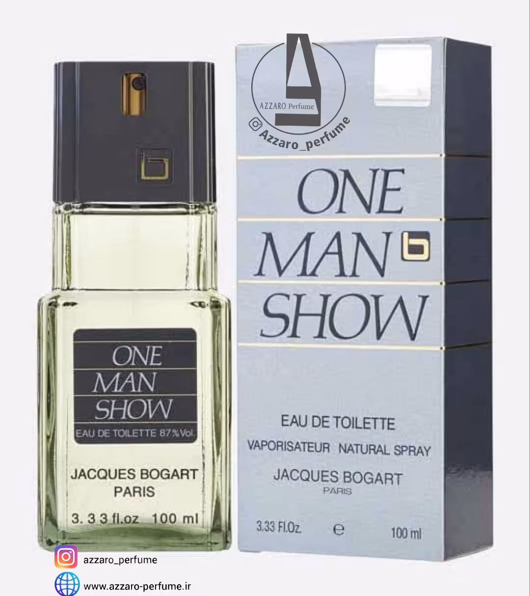 ادکلن مردانه ژاک بوگارت مدل One Man Show حجم 100 میل