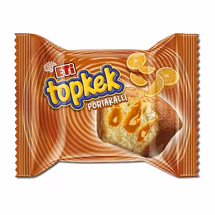 تاپ کیک اتی با طعم پرتقال حجم 40 گرم