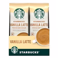 استارباکس ساشه ای پودر وانیل لاته بسته 10 عددی Starbucks