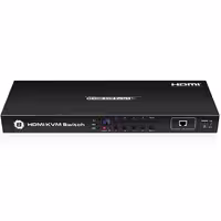 سوئیچ کی وی ام 8 خروجی اتومات HDMI USB لایمستون مدل LS-HK0801