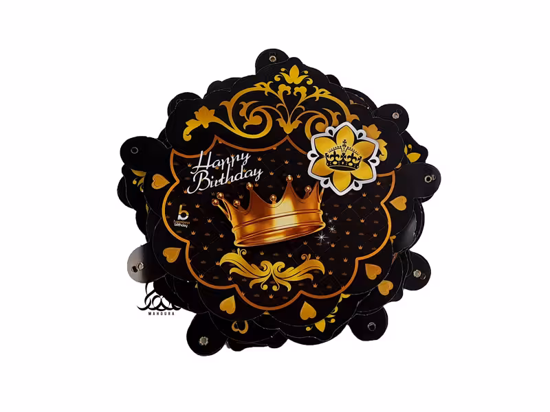 ریسه  گرد تاج طلایی (2 متر و نیم )