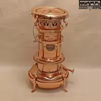 والر نفتی چراغ علائدین بزرگ آبکاری مسی بزرگ مدل دهه 60