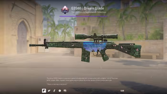 G3SG1 | Dream Glade [FT] (Field-Tested)