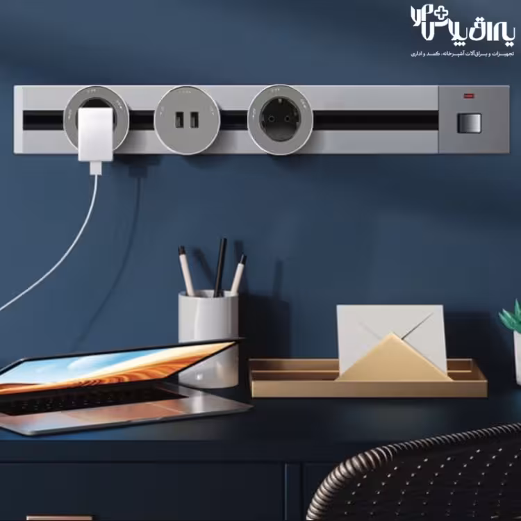 پریز توکار 40 سانتیمتر مدل TRACK SOCKET ملونی 10070