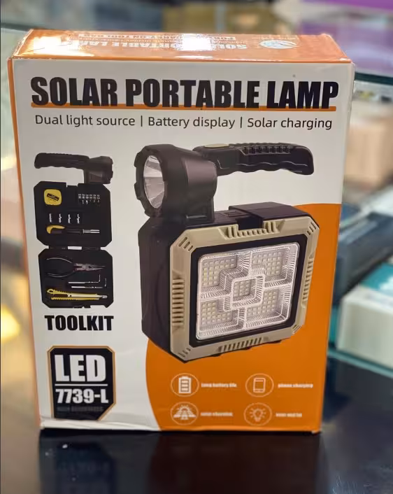 لامپ سولار جعبه ابزاری مدل ToolKit 7739-L