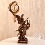 گلدن گیفت  ساعت مجسمه ای رومیزی نجوا   1404