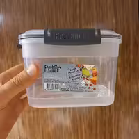 بانکه مستطیلی ضدنشتی فرش لایف ترکیه 1200 میلی لیتر مدل Classy کد D-455