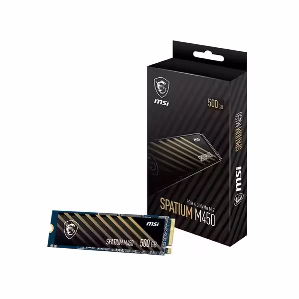 اس اس دی ام اس آی SPATIUM M450 NVMe M.2 ظرفیت 500 گیگابایت