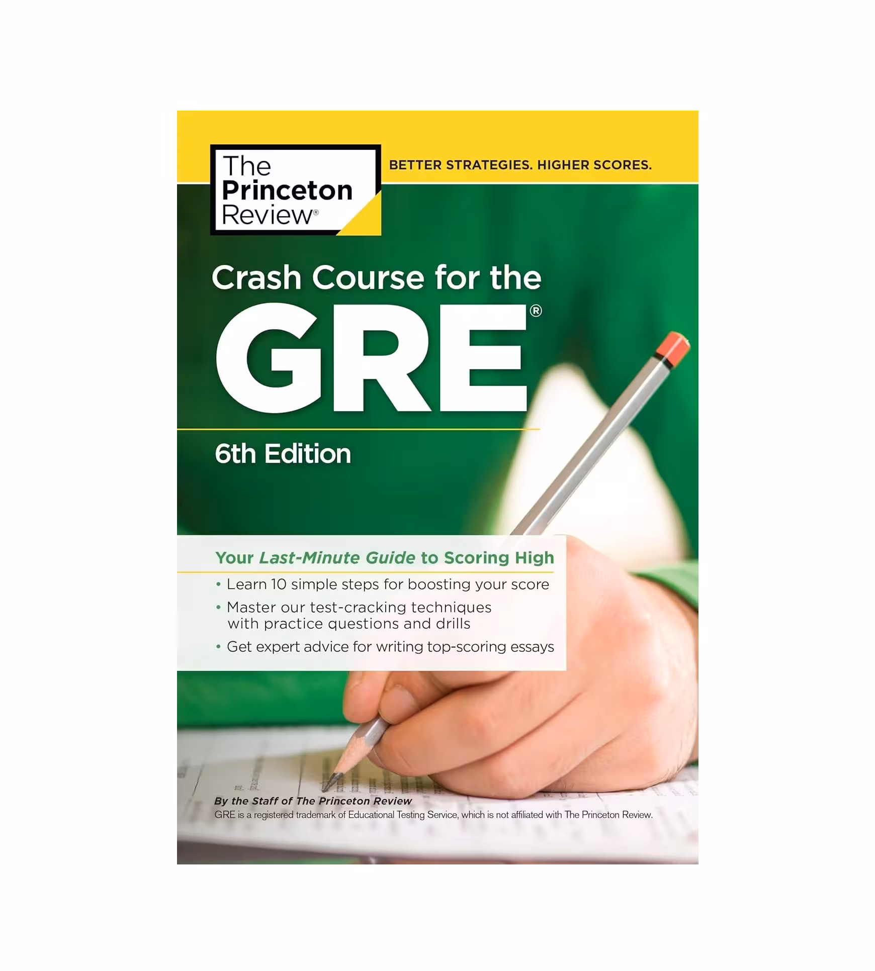 کتاب Crash Course for the GRE Your Last Minute Guide to Scoring High کرش کورس فور د جی ار ای