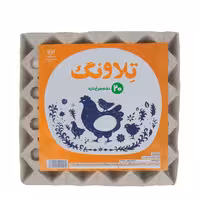 تخم مرغ غنی شده امگا 3 تلاونگ 20 عددی