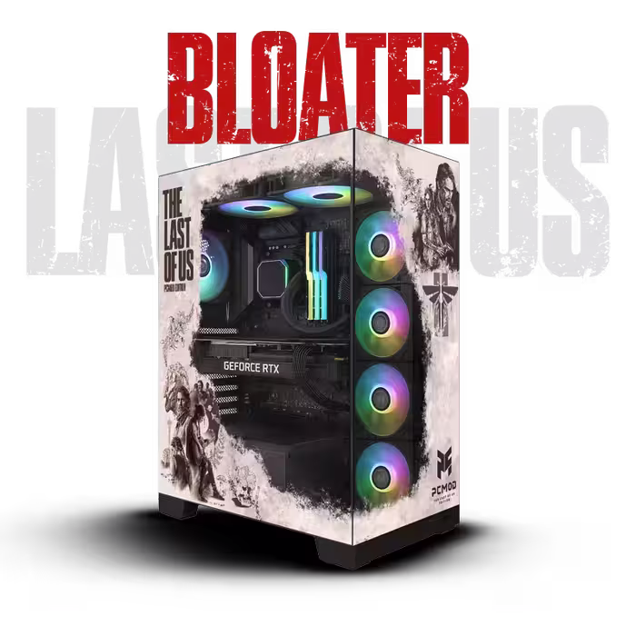سیستم گیمینگ ادیشن بلوتر | PCMOD last of us edition BLOATER