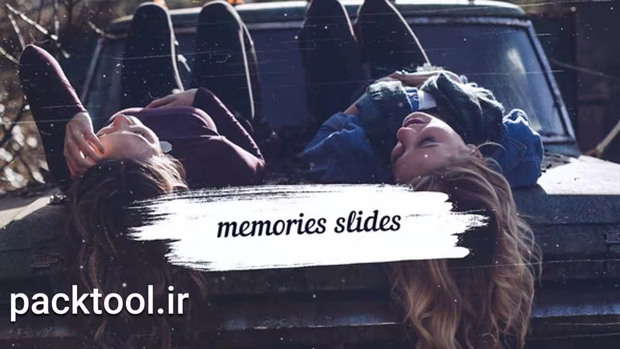 دانلود پروژه پریمیر اسلایدشو خاطرات با سبک براش Brush Memories Slideshow - پک تول