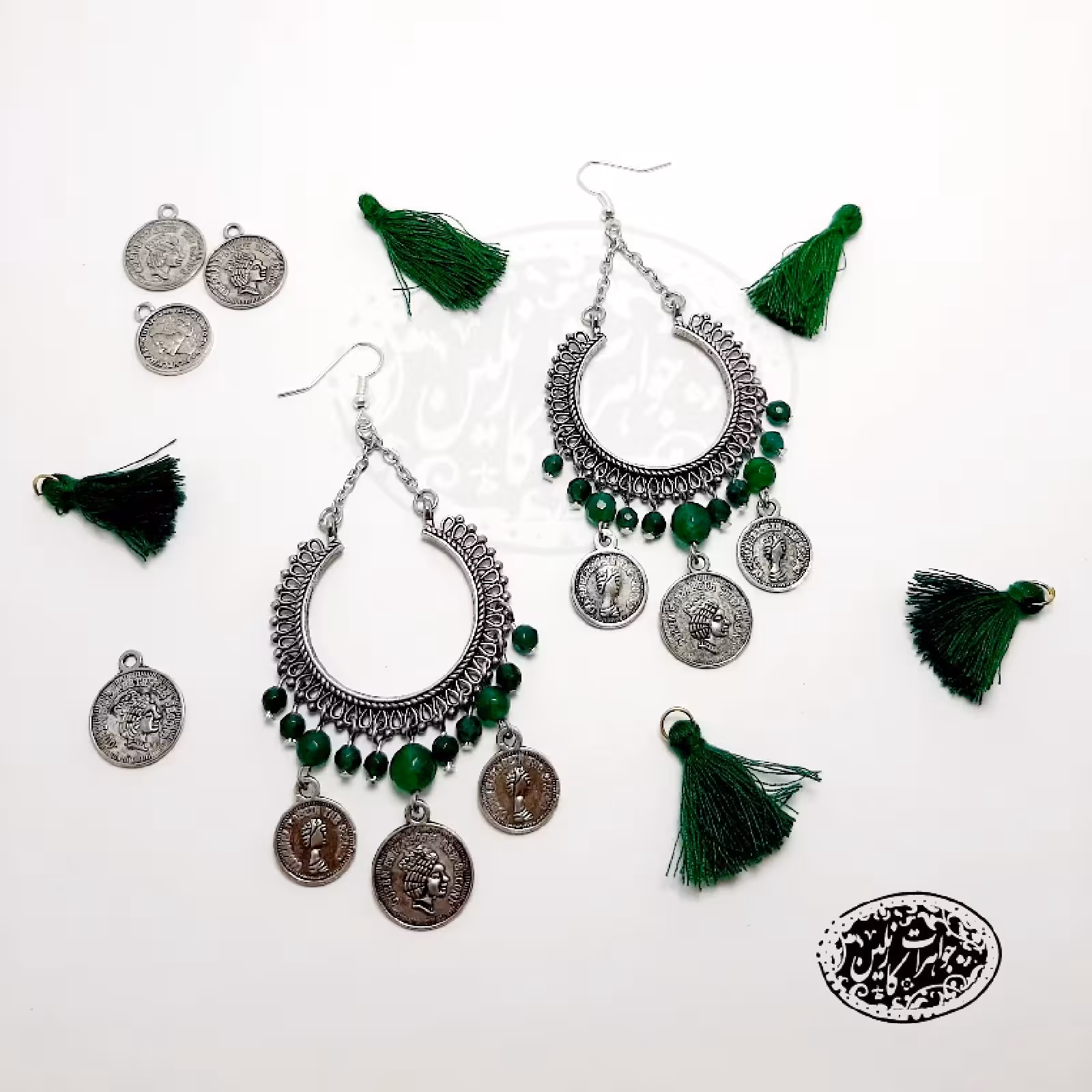 گوشواره طرح باستیان 