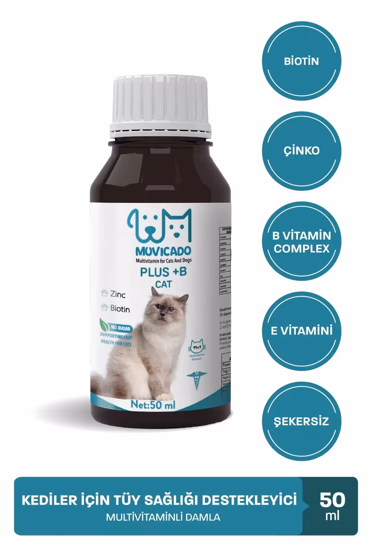 قطره جلوگیری از ریزش مو برای گربهها - بیوتین مولتیویتامین - 8644