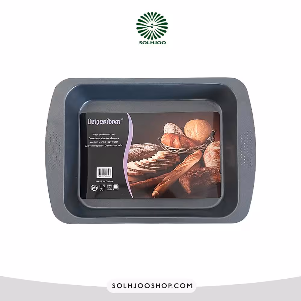 قالب تفلون مستطیل 23*33  outperform