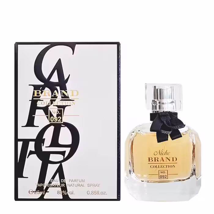 ادکلن برند کالکشن Brand Collection کد 092 مشابه رایحه Mon Paris حجم 25ml