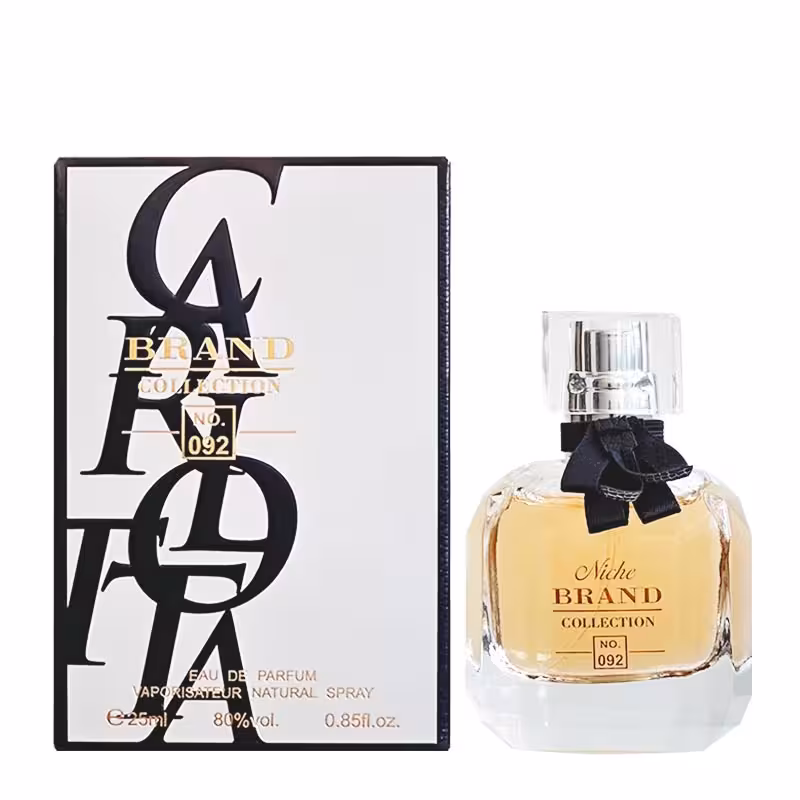 ادکلن برند کالکشن Brand Collection کد 092 مشابه رایحه Mon Paris حجم 25ml