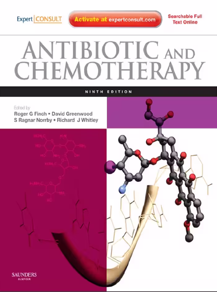 خرید و دانلود نسخه کامل کتاب Antibiotic and Chemotherapy: Anti-Infective Agents and Their Use in Therapy: Expert Consult 9th Edition - Original PDF