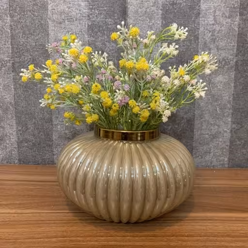گلدان شیشه ای جدید نسکافه ای مدل نوا