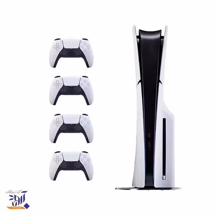 باندل کنسول بازی سونی مدل پلی استیشن 5 اسلیم استاندارد دیسک خور 2016 اروپا   دسته دوال سنس