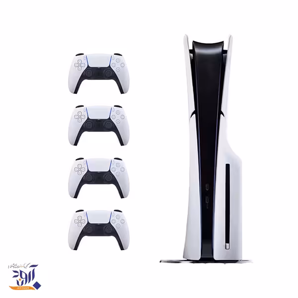 باندل کنسول بازی سونی مدل پلی استیشن 5 اسلیم استاندارد دیسک خور 2016 اروپا   دسته دوال سنس