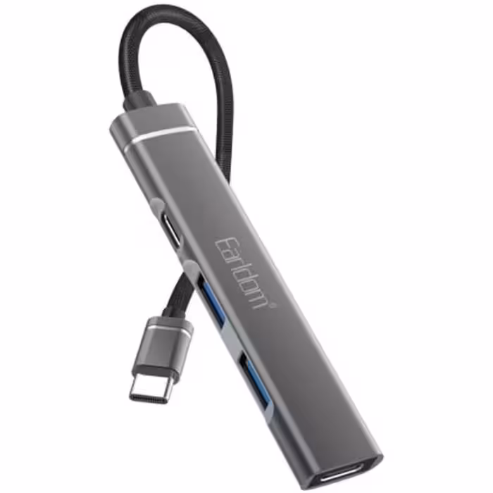 هاب تایپ سی 4 پورت ارلدام مدل ET-HUB19