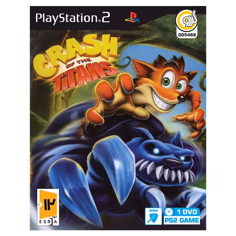 بازی پلی استیشن2 شرکت گردوCrash of the Titans PS2
