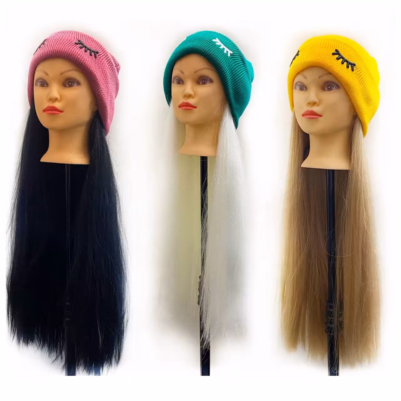 کلاه بافت مو‌دار